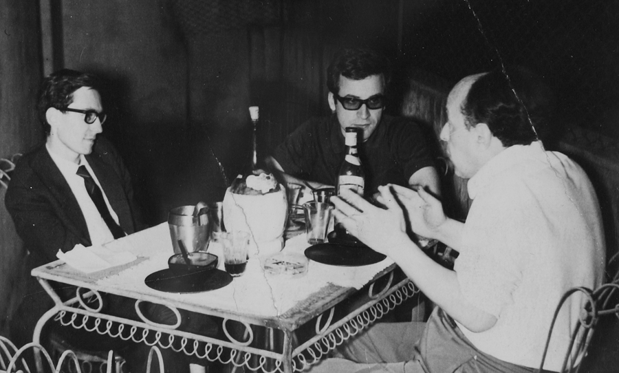 Antonio Melis, Giovanni Preto, Xavier Abril, 1966 Firenze